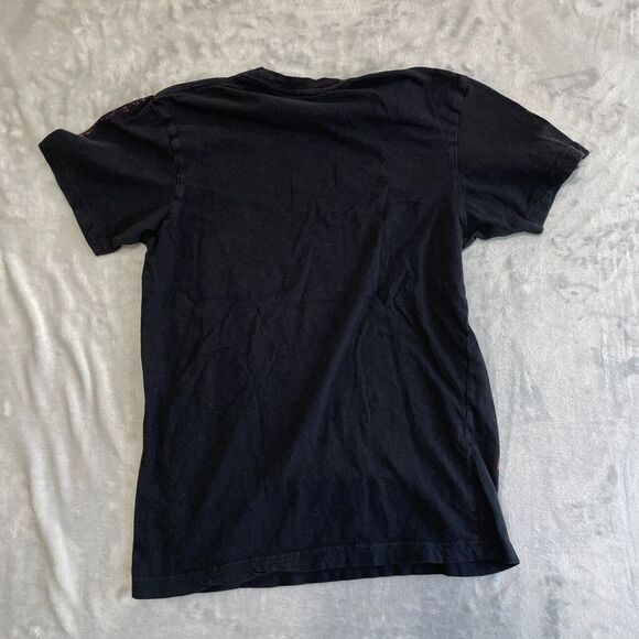 Game of Thrones Shirt Mens Small Black/Red Targaryen Fire and Blood Graphic Tee - Picture 5 of 5